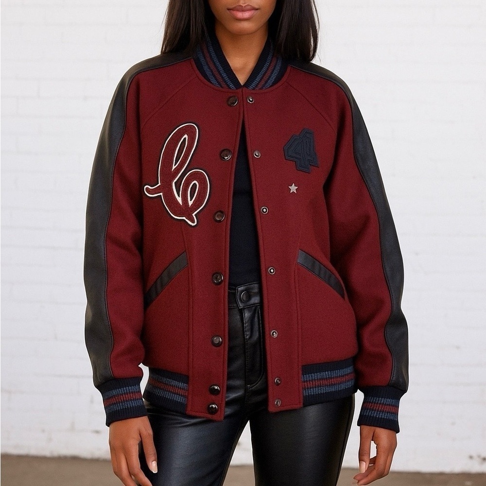 COACH‎ 1941 NEW YORK *Rare* Boyfriend Varsity Bomber Jacket F24192